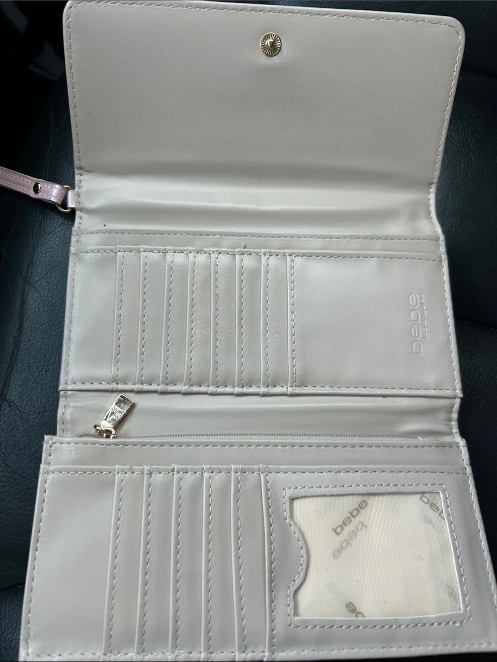 bebe glossy patent